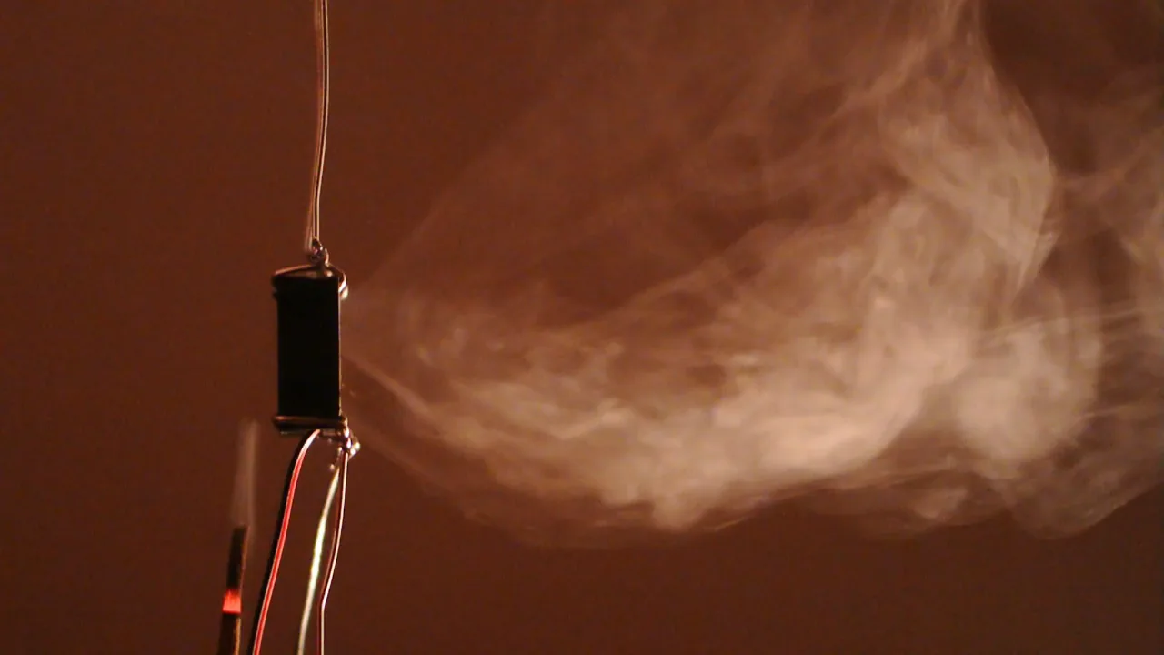 One frame of the smoke test.